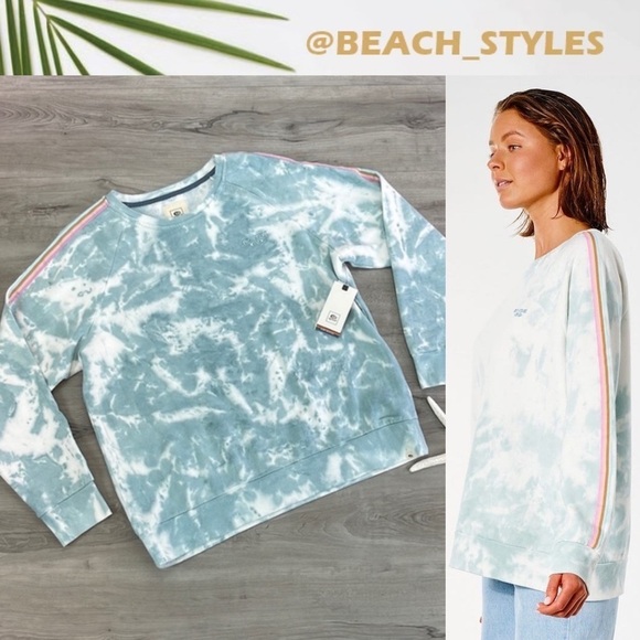 🔆RIP CURL🔆 TWIN FIN CREW SWEATSHIRT - Picture 1 of 14